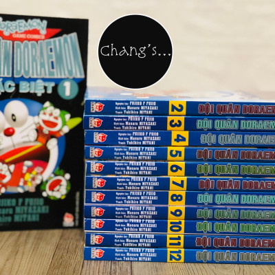 Truyện tranh Đội quân Doraemon đặc biệt trọn bộ 12 tập (Chang Book)