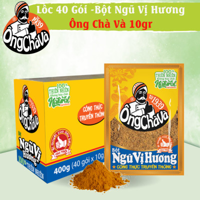 Lốc 40 Gói Ngũ Vị Hương Ông Chà Và 10g (Five Spices)