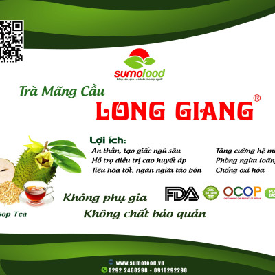 Trà mãng cầu Long Giang 100g