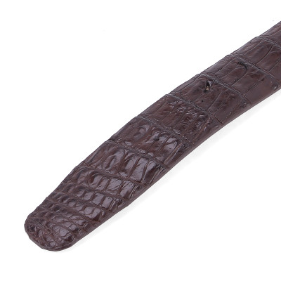 Thắt lưng nam da cá sấu Huy Hoàng gai đuôi 3,5P màu đen, nâu đỏ, vàng bò, nâu đất HC4210-11-12-45