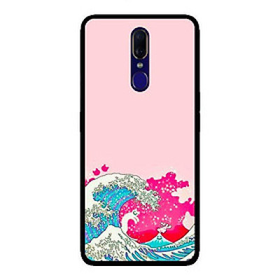 Ốp lưng dành cho Oppo F11 Sóng Biển Hồng - Hàng chính hãng