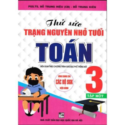 Sách - Combo Thử sức trạng Nguyên nhỏ tuổi môn Toán lớp 3 (tập 1 + tập 2)