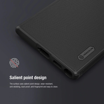 Ốp Lưng Dành Cho Samsung Galaxy S23 Ultra, S23 Plus Hiệu Nillkin Nhựa Sần Viền Dẻo Chống Sốc-Hàng Chính Hãng