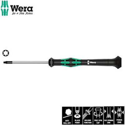 Tua vít hoa thị với chức năng giữ vít 2067 HF TX 10 X 60mm Wera 05118186001