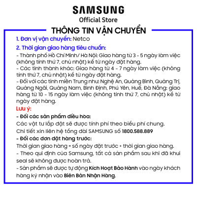 Máy giặt cửa trên Samsung Ecobubble™ với Động cơ Digital Inverter 9.5 kg WA95CG4545BDSV - Hàng chính hãng