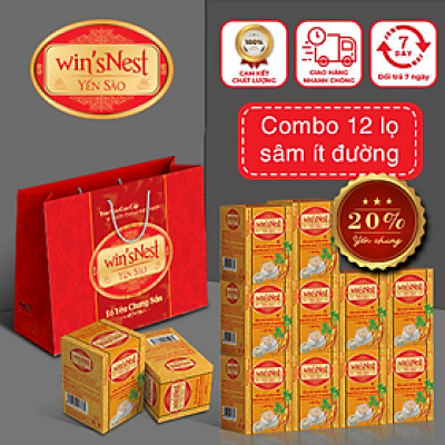 Combo 12 lọ Yến sào win