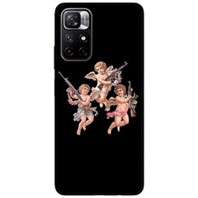 Ốp lưng dành cho Xiaomi Redmi Note 11 5G - Redmi Note 11T - Redmi Note 11S - Thiên Thần Đen