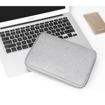 Túi đựng phụ kiện đa năng hãng BUBM dùng cho Laptop, Ipad, Máy Tính, Điện Thoại, Pin Sạc Dự Phòng DRU - Hàng Chính Hãng