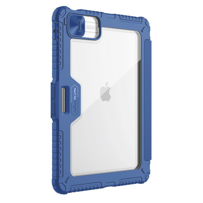 Bao da cho iPad Pro 11 inch M4 2024 / iPad Pro 13 inch M4 2024 Nillkin Bumper Leather Case Pro (Có khe cắm bút - Hàng chính hãng