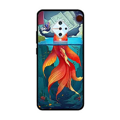 Ốp Lưng in cho Vivo S1 Pro/ Vivo V17 Mẫu Cá Vàng Bơi - Hàng Chính Hãng