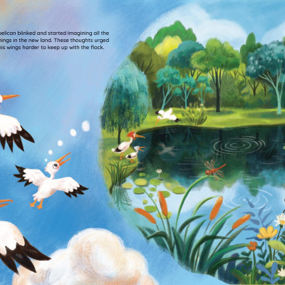 Sách - The Loving Little Pelican