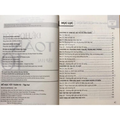 Sách - Để Học Tốt Toán 10 Tập Hai