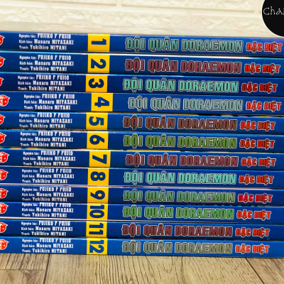 Truyện tranh Đội quân Doraemon đặc biệt trọn bộ 12 tập (Chang Book)