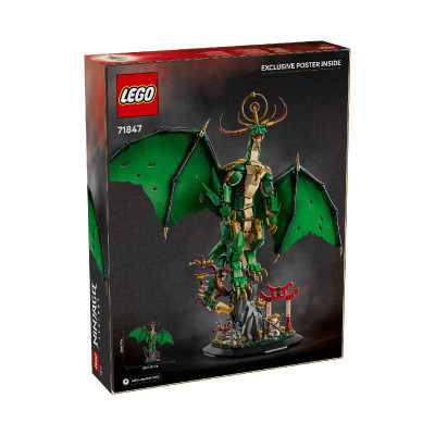 LEGO NINJAGO 71847 Đồ Chơi Lắp Ráp Rồng Hộ Vệ (1650 chi tiết)