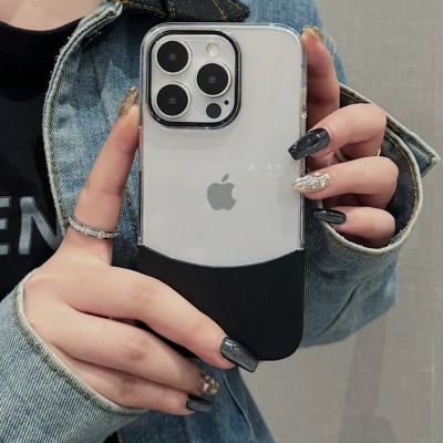 Ốp Lưng Cứng PC Trong Suốt Có Thể Tháo Rời Tương Thích iPhone 13 Pro Max - Hàng Chính Hãng