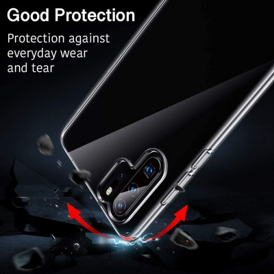 Ốp lưng dẻo silicon cho Huawei P30 Pro hiệu HOTCASE (siêu mỏng 0.6mm, chống trầy, chống bụi) - Hàng nhập khẩu