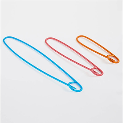 Bộ 3 kim giữ mũi đan Aluminium 3 size khác nhau hãng Knitpro