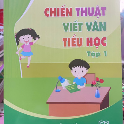Combo 2 cuốn sách Chiến Thuật Viết Văn Tiểu Học Tập 1 + Tập 2