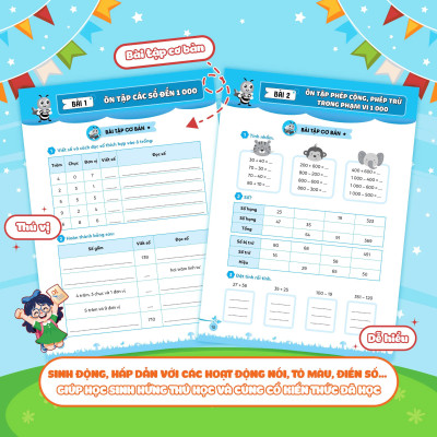 Sách - Bổ Trợ Toán - Bài Tập Cơ Bản Và Nâng Cao Lớp 3 - Tập 1
