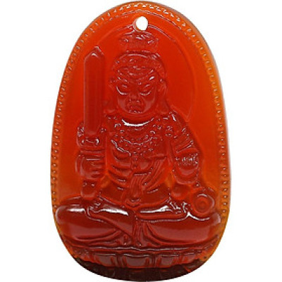 Mặt Dây Chuyền Bất Động Minh Vương Đá Mã Não Đỏ Ngọc Quý Gemstones BDMVMND