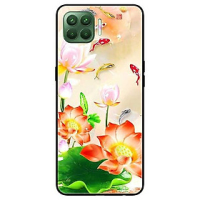 Ốp lưng dành cho Oppo A53 - A93 ( F17 Pro ) - mẫu Sen Nở Và Koi