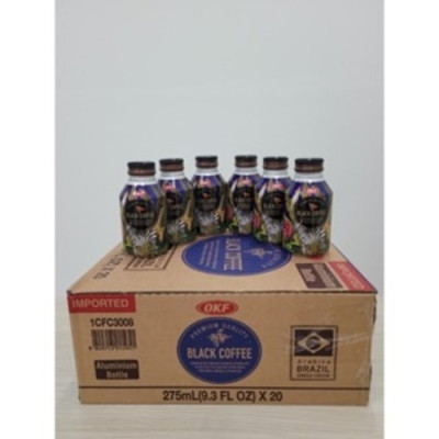 Cà phê đen OKF Hàn Quốc 275ML Không đường Brazil Arabica beans