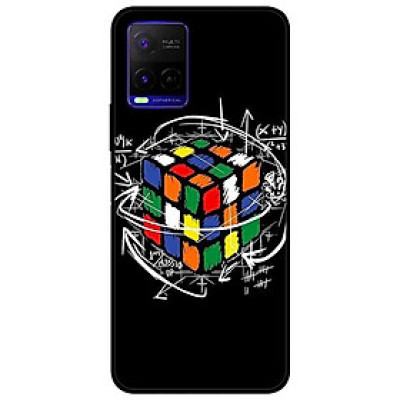 Ốp lưng dành cho Vivo Y21 - Vivo Y21s mẫu Rubik Toán Học