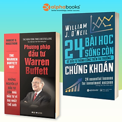 Combo Phương Pháp Đầu Tư Warren Buffett (Tái Bản 2018) + 24 Bài Học Sống Còn Để Đầu Tư Thành Công Trên Thị Trường Chứng Khoán (2 Cuốn)