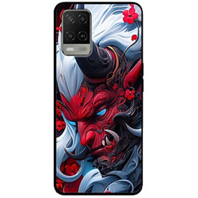 Ốp lưng cho Oppo A54 - A55 - A56 5G - A55s - A18 - A38 - A58 - Quỷ Đỏ Sừng Đen - Hàng Chính Hãng