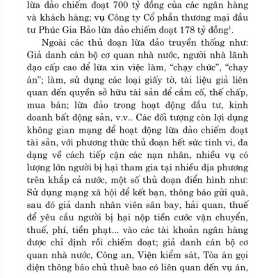Sách - Nhận Diện Các Thủ Đoạn Lừa Đảo Chiếm Đoạt Tài Sản Và Biện Pháp Phòng Ngừa