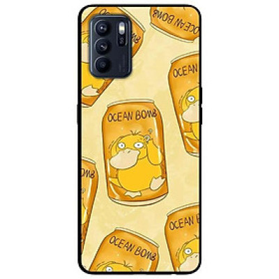 Ốp lưng dành cho Oppo Reno 6 - Reno 6 Z mẫu Poke Vàng