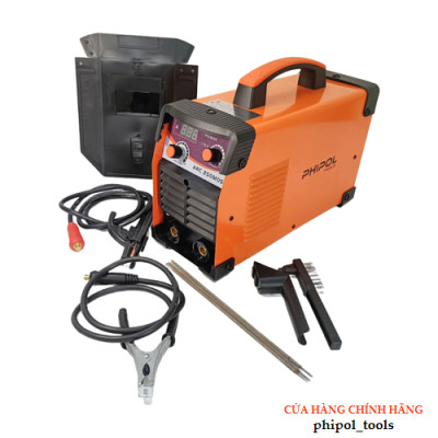 Máy hàn PHIPOL TOOLS ARC-250MOS hàn que 3.2 đến 4.0 kèm nhiều phụ kiện - Hàng Chính Hãng