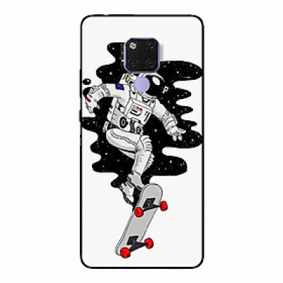 Ốp lưng in cho Huawei Mate 20 Phi Hành Gia Lướt Ván