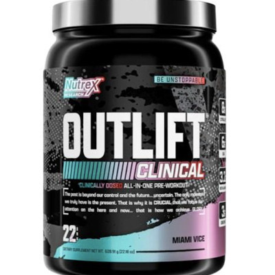 [Chính hãng] Nutrex Outlift Pre-Workout (22 liều),Tăng Sức Mạnh Sức Bền Trước Tập, Bổ Sung Citrulline, BCAA, Creatine