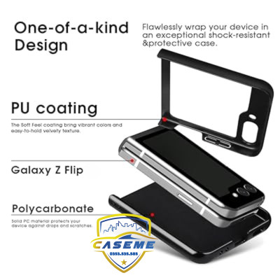 Ốp lưng da dành cho Samsung Galaxy Z Flip5/Z Flip6 hàng chính hãng X-Level cao cấp - Hàng Chính Hãng