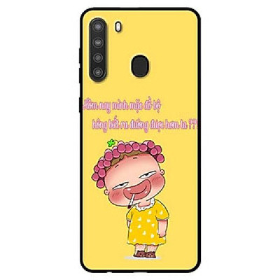 Ốp lưng dành cho Samsung Galaxy A21 mẫu Quỳnh Ra Đường