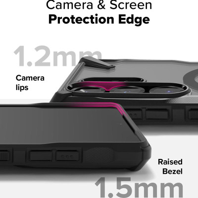 Ốp lưng cho Samsung Galaxy S25 Ultra RINGKE Fusion X Magnetic - Hàng Chính Hãng