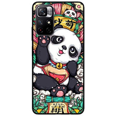 Ốp lưng dành cho Xiaomi Redmi Note 11 5G - Redmi Note 11T - Redmi Note 11S - Gấu Yếm Đỏ