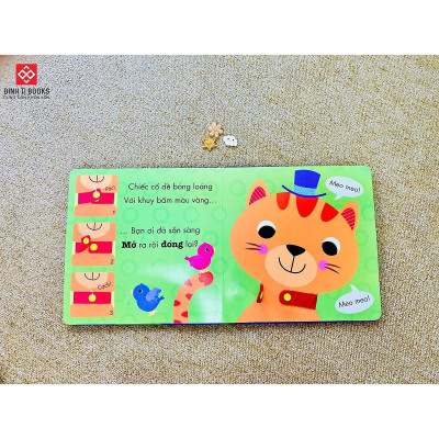 Sách Tương Tác - Kỹ Năng Vận Động Tinh Cho Bé 0 - 6 Tuổi - Đinh Tị Books