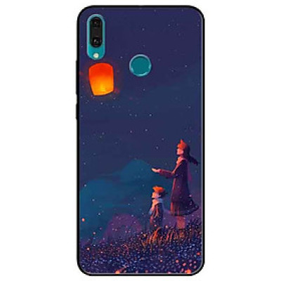Ốp lưng in cho Huawei Y9 2019 Mẫu Chiếc Lá Vô Thường