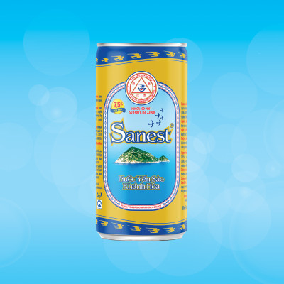 [Thùng 30 lon] Nước Yến sào Khánh Hòa Sanest lon 190ml - S001T30