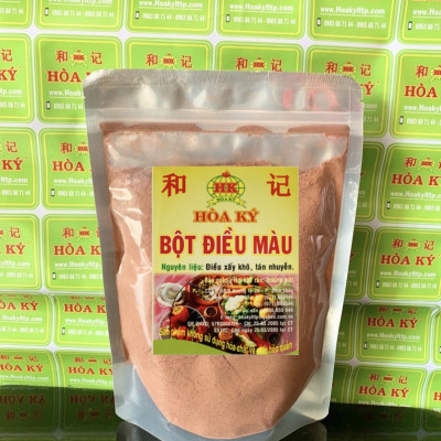 Bột điều màu 400gr Hoà Ký