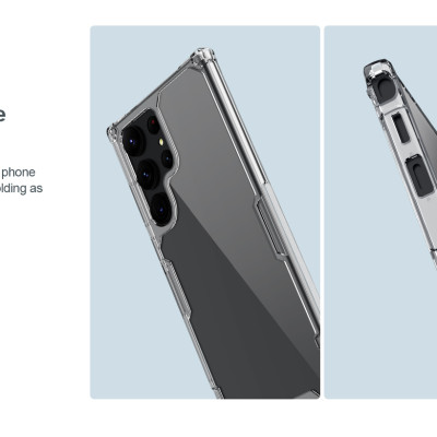 Ốp Lưng Nillkin Nature TPU Pro Dành Cho Samsung Galaxy S23 Ultra / S23 Plus - Hàng Chính Hãng