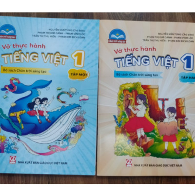 Sách - Vở thực hành Tiếng Việt 1 - Tập 2 (Bộ sách Chân trời sáng tạo)
