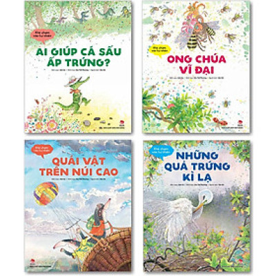 Combo Khẽ Chạm Vào Tự Nhiên (4 Cuốn)