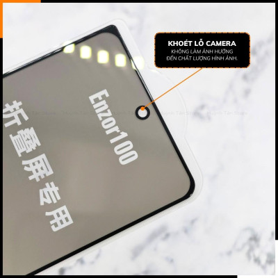 Kính cường lực cho Samsung Galaxy Z Fold 7 , Z fold 6 chống nhìn trộm full màn hình ngoài hiệu KUZOOM - Hàng chính hãng
