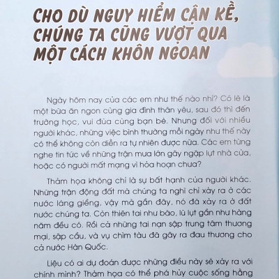 Cẩm Nang Cho Trẻ Từ 6 -15 Tuổi - 10 Cách Sống Sót Trong Thảm Họa