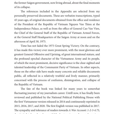  A War Account: 1-2-3-4.75