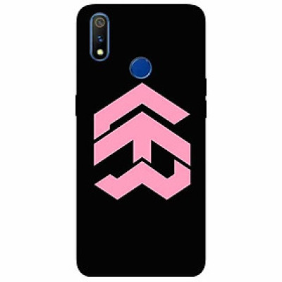 Ốp lưng in cho Realme 3 Pro Mẫu Năm Đen Hồng