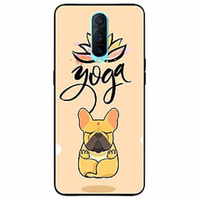 Ốp lưng in cho Oppo R17 Pro Mẫu Cún Yoga